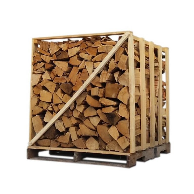 50 cm Holzscheite – Mischung aus 80% Hartholz, 1,2 m³ Palette