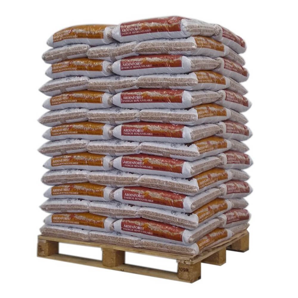 Ardenforest Pellet – Palette mit 70 Säcken à 15 kg